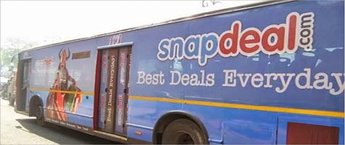 AC Bus Advertising Company, Bus Back Panel Branding, Bus Branding Agency in India